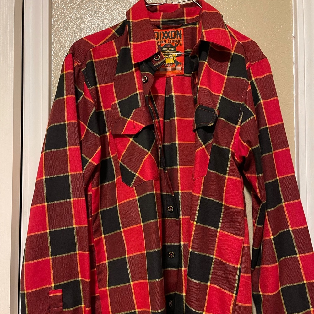 Dixxon leather face flannel